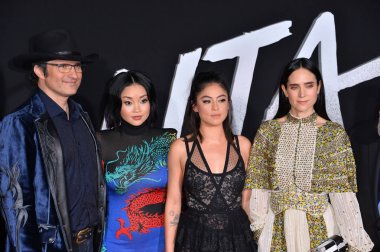 Robert Rodriguez, Lana Condor, Rosa Salazar & Jennifer Connelly