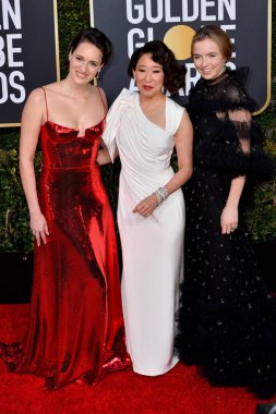 Phoebe Waller-Bridge, Sandra Oh & Jodie Comer 