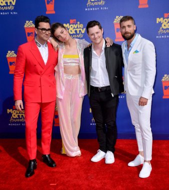 Daniel Levy, Annie Murphy, Noah Reid & Dustin Milligan