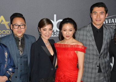 Nico Santos, Michelle Yeoh, Constance Wu & Henry Golding