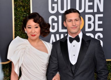 Sandra Oh & Andy Samberg 