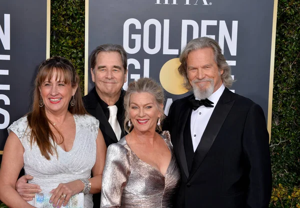 Beau Bridges, Wendy Treece Bridges, Jeff Bridges y Susan Geston —  Fotos de Stock