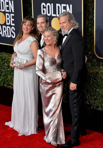 Beau Bridges, Wendy Treece-hidak, Jeff Bridges a reggeli Susan Geston — Stock Fotó