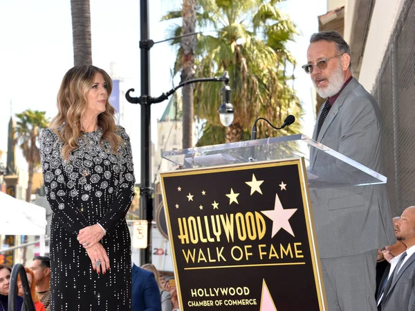 Rita Wilson & Tom Hanks — Stock Photo, Image