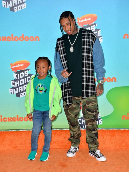 Tyga & King Cairo Stevenson —  Fotos de Stock