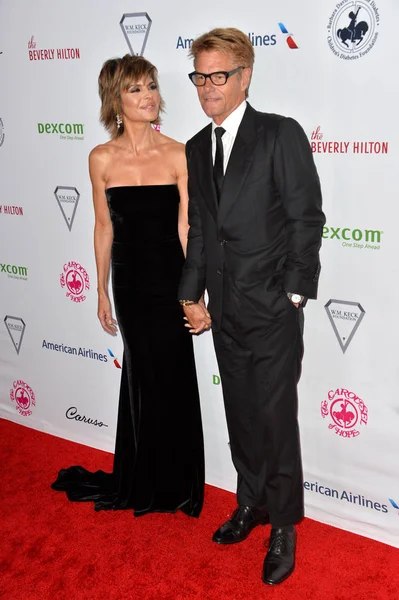 Harry Hamlin & Lisa Rinna — Stock Photo, Image