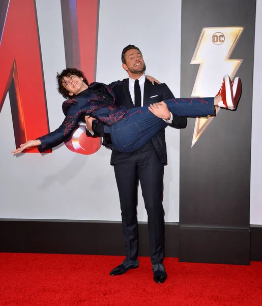 Zachary levi & jack dylan pastejo — Fotografia de Stock