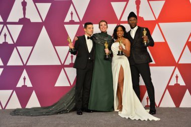 Rami Malek, Olivia Colman, Regina King & Mahershala Ali