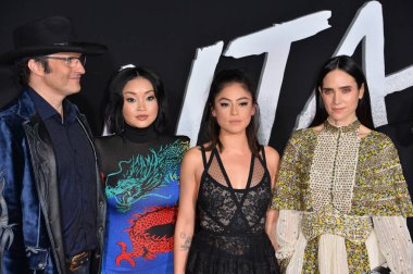 Robert Rodriguez, Lana Condor, Rosa Salazar & Jennifer Connelly