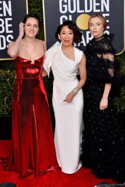 Phoebe Waller-Bridge, Sandra Oh & Jodie Comer 