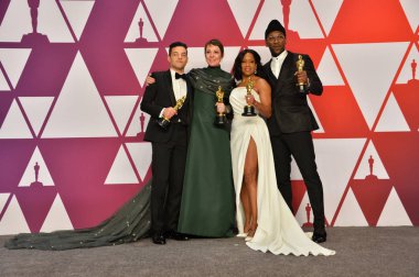 Rami Malek, Olivia Colman, Regina King & Mahershala Ali