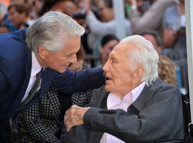 Michael Douglas ve Kirk Douglas