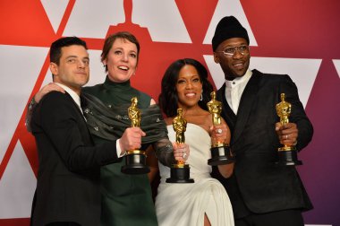 Rami Malek, Olivia Colman, Regina King & Mahershala Ali