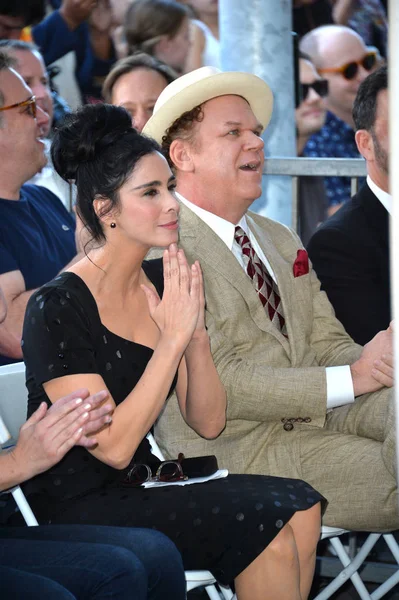 Sarah Silverman & John C. Reilly — Stock Photo, Image