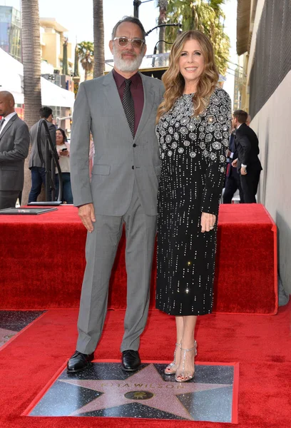 Tom Hanks ve Rita Wilson — Stok fotoğraf