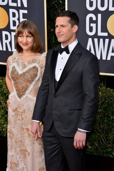 Andy Samberg y Joanna Newsom — Foto de Stock