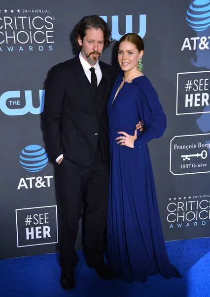 Amy Adams e Darren Le Gallo — Fotografia de Stock