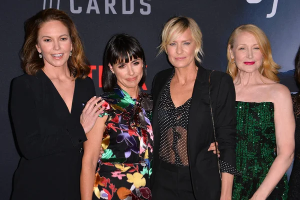 Diane Lane, Constance Zimmer, Robin Wright & Patricia Clarkson — Stockfoto