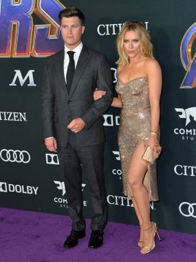 Scarlett Johansson & Colin Jost