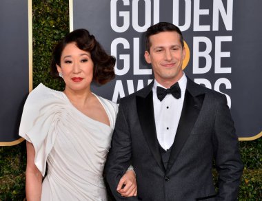 Sandra Oh & Andy Samberg 