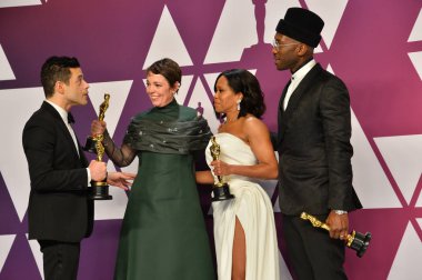 Rami Malek, Olivia Colman, Regina King & Mahershala Ali