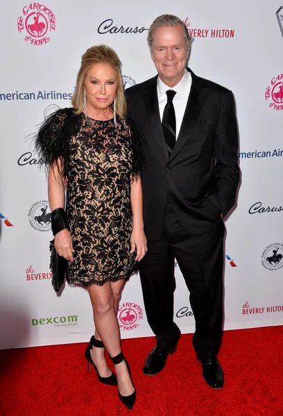 Kathy hilton & Rick hilton — Foto de Stock