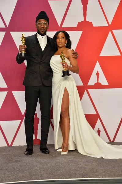 Regina King & Mahershala Ali — Stok fotoğraf