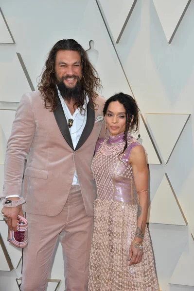 Jason momoa & lisa boné — Fotografia de Stock