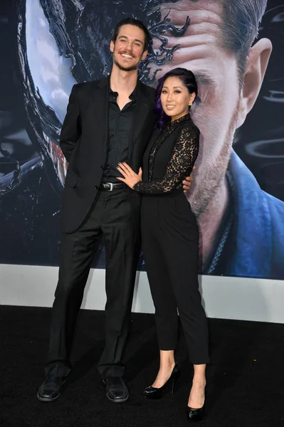 Mari Takahashi y Peter Kitch — Foto de Stock