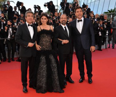 Ricardo Darin, Penelope Cruz, Asghar Farhadi & Javier Bardem
