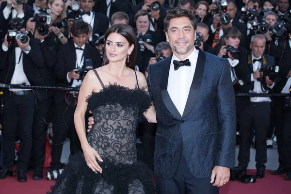 Penelope Cruz & Javier Bardem — Stock Photo, Image