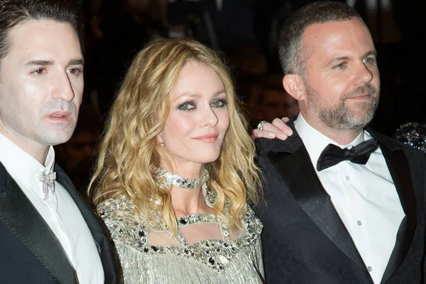 Yann Gonazalez, Vanessa Paradis & Nicolas Maury — Stok fotoğraf