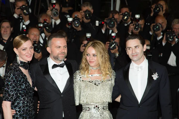 Yann Gonazalez, Kate Moran, Vanessa Paradis, Nicolas Maury — Stockfoto