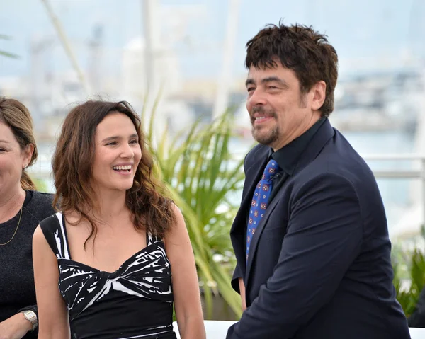 Virginie Ledoyen & Benicio del Toro — Stockfoto