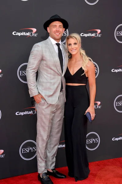 Julie Ertz e Zach Ertz — Fotografia de Stock