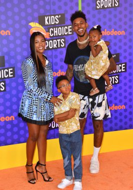 Nick Young, Keonna Green, Navi Young & Nick Young Jr.