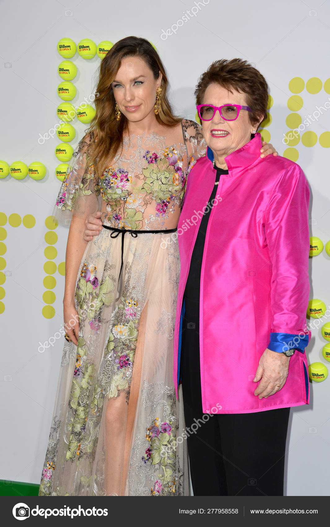 Billie Jean King, Jessica McNamee Stock Editorial Photo