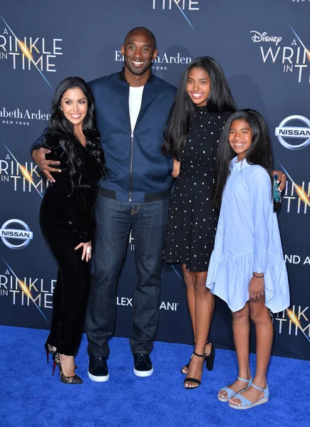 Kobe Bryant, Vanessa Laine Bryant & Enfants — Photo