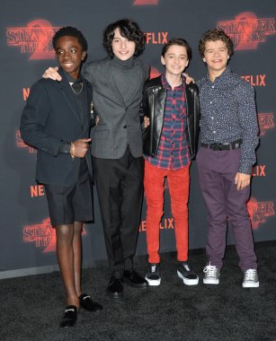 Caleb McLaughlin, Finn Wolfhard, Noah Schnapp & Gaten Matarazzo