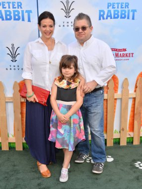 Patton Oswalt, Meredith Salenger & Alice Rigney Oswalt