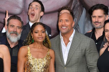 Jeffrey Dean Morgan, Naomie Harris, Jason Liles, Dwayne Johnson 