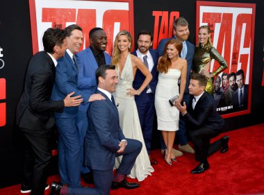 Jeff Tomsic, Ed Helms, Hannibal Buress, Annabelle Wallis, Jake J