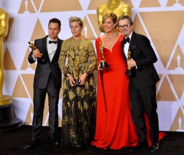 Gary Oldman, Frances Mcdormand, Sam Rockwell & Allison Janney