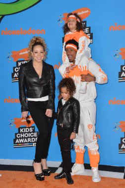 Mariah Carey, Nick Cannon, Faslı Scott Cannon & Monroe Cannon
