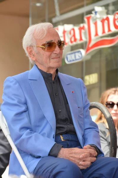 Charles Aznavour — Foto Stock