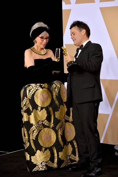 Rita Moreno & Sebastian Lelio — Stockfoto