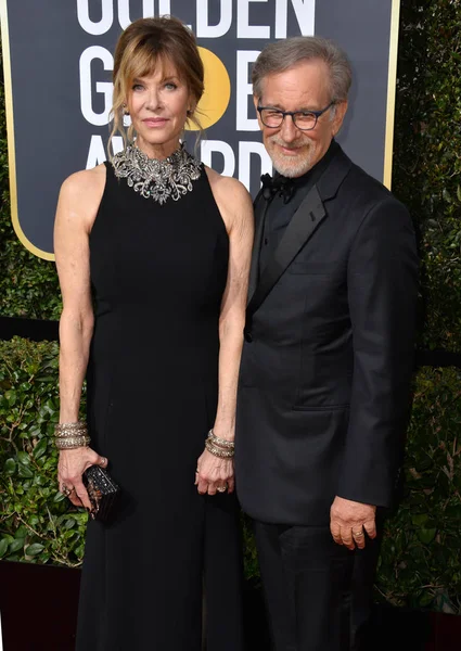 Steven Spielberg & Kate Capshaw — Stock Photo, Image