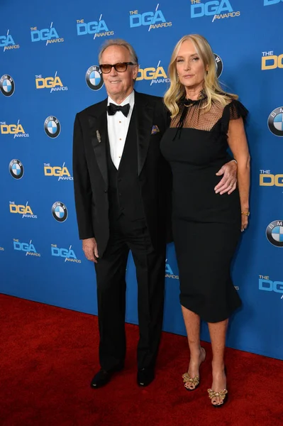 Peter Fonda e Margaret (Parky) Devogelaere — Fotografia de Stock