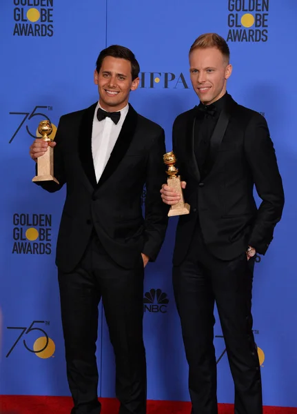 Benj Pasek e Justin Paul — Fotografia de Stock