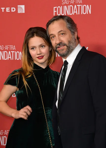 Judd Apatow & Iris Apatow - Stock-foto